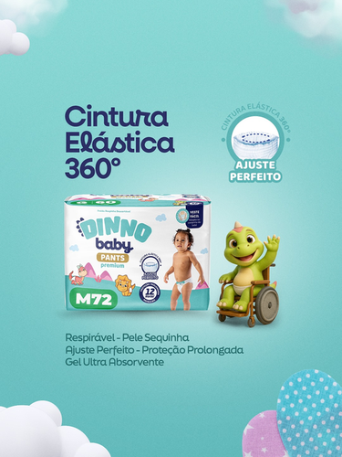 FRALDA DINNO BABY PANTS PREMIUM BAG M72