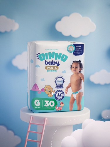 FRALDA DINNO BABY MEGA G30 UND