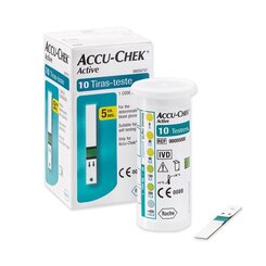 ACCU-CHEK ACTIVE C/10 TIRAS