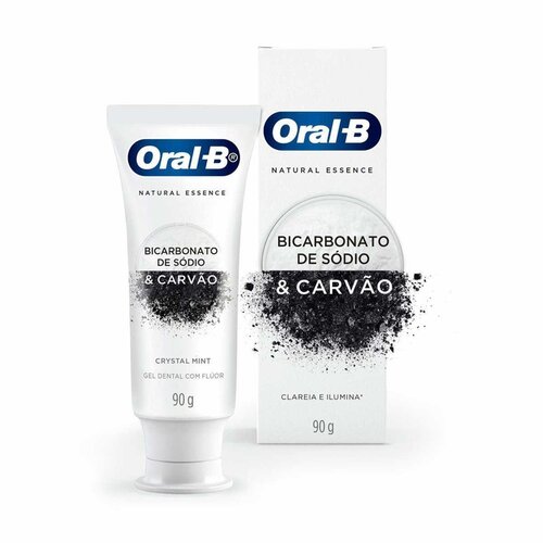 CD ORAL-B NAT ESSENCE 90G BICARBONATO & CARVAO