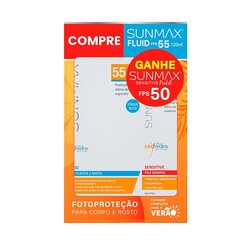 KIT SUNMAX FLUID 120ML+SUNMAX SENSITIVE 25ML