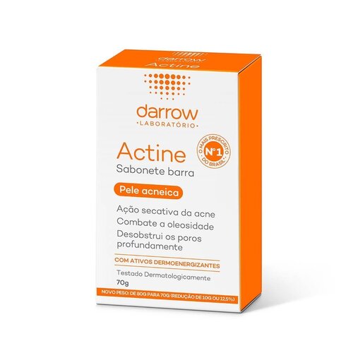 ACTINE SAB DERMATOLOGICO BARRA 70G