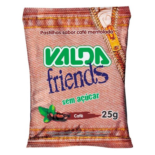 VALDA FRIENDS CAFE 25G S/ACUCAR