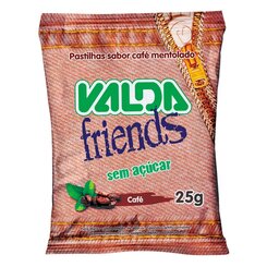 VALDA FRIENDS CAFE 25G S/ACUCAR
