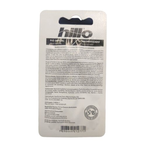 FIO DENTAL VEGANO MENTA 50MT (HILLO)