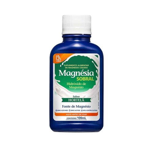 LEITE DE MAGNESIA HORTELA 100ML