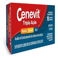 CENEVIT TRIPLA ACAO C/10CPR EFERV.