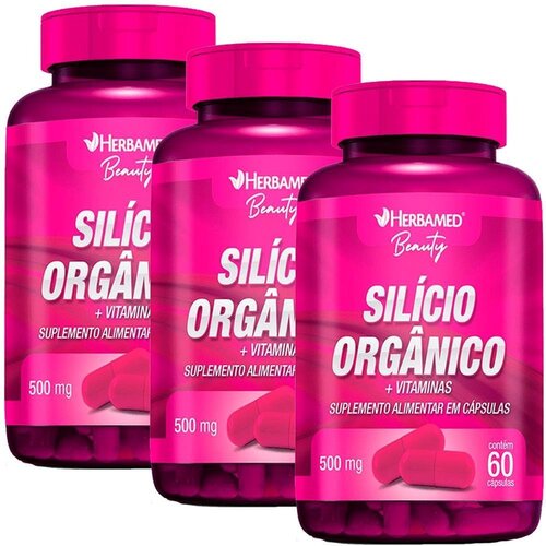 SILICIO ORGANICO+VITAMINAS 500MG C/60CAPS
