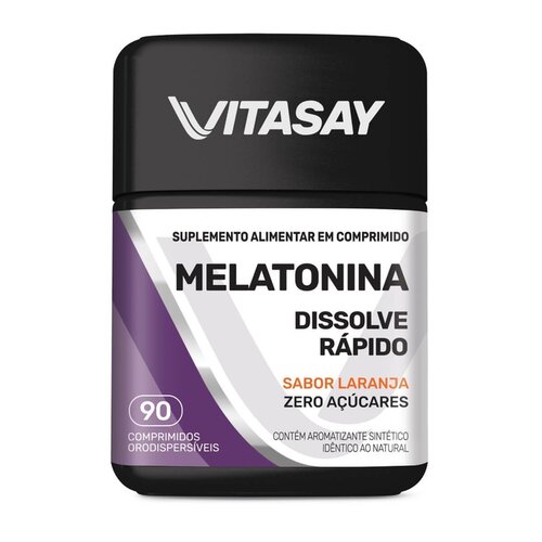 VITASAY MELATONINA LARANJA C/90CPR