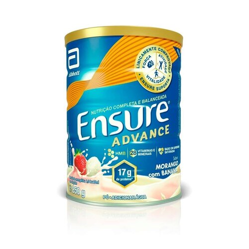 ENSURE ADVANCE MORANGO/BANANA 850G
