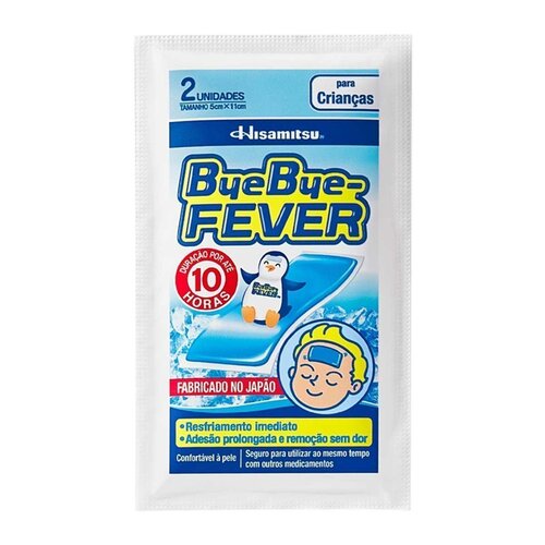 BYE BYE FEVER CRIANCA C/2UN