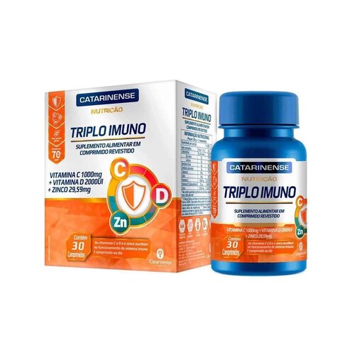 TRIPLO IMUNO C/30CPR