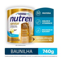 LEITE NUTREN SENIOR BAUNILHA 740G